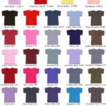 tshirt colore assortimento catalogo